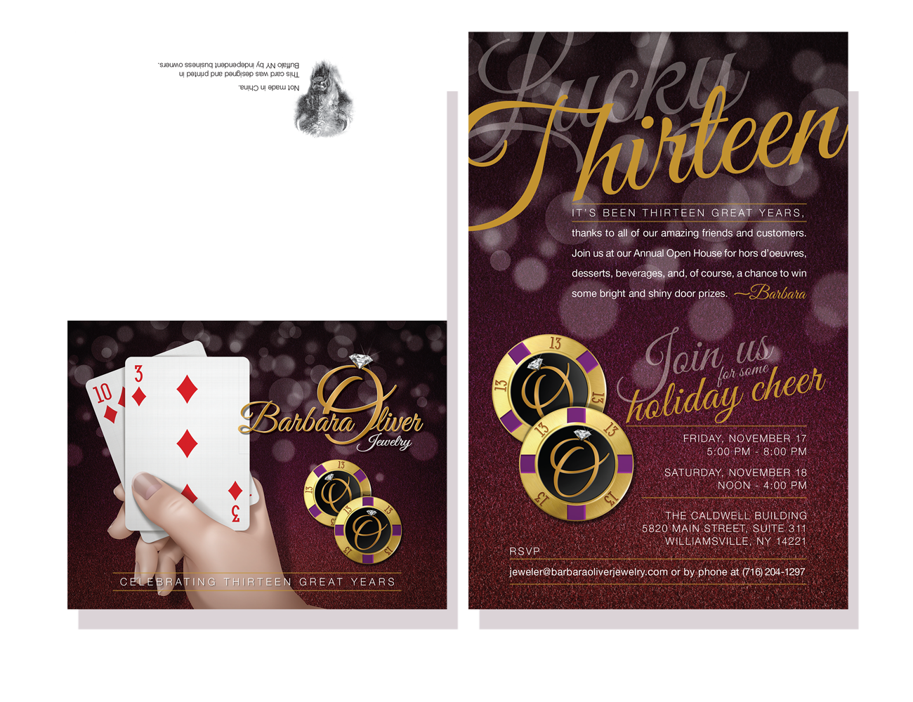 Image of Barb Oliver Jewelry Mailer 2017