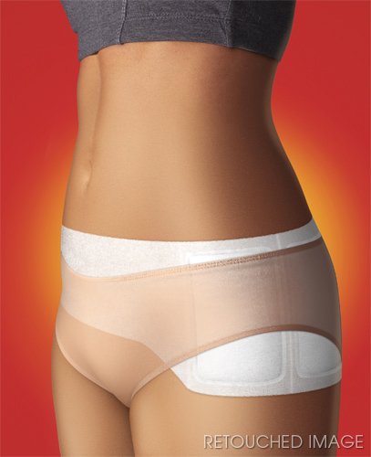 CLIENT :<br>Heatmax<br><br>IMAGE DETAILS:<br>Base image of torso was provided, but required intense retouching. The heat wrap was illustrated.
