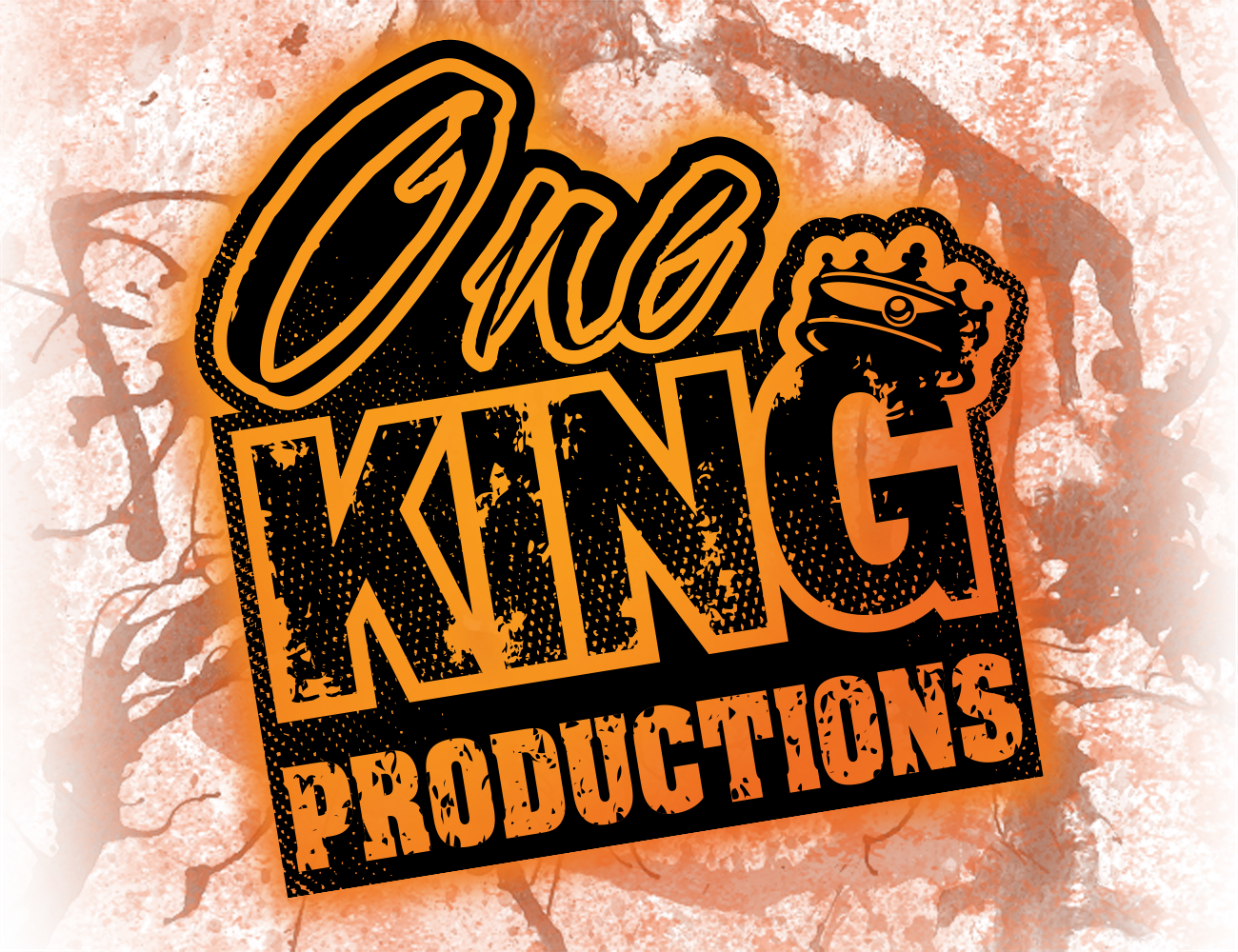 Vector Illustration of One King Music Production logo