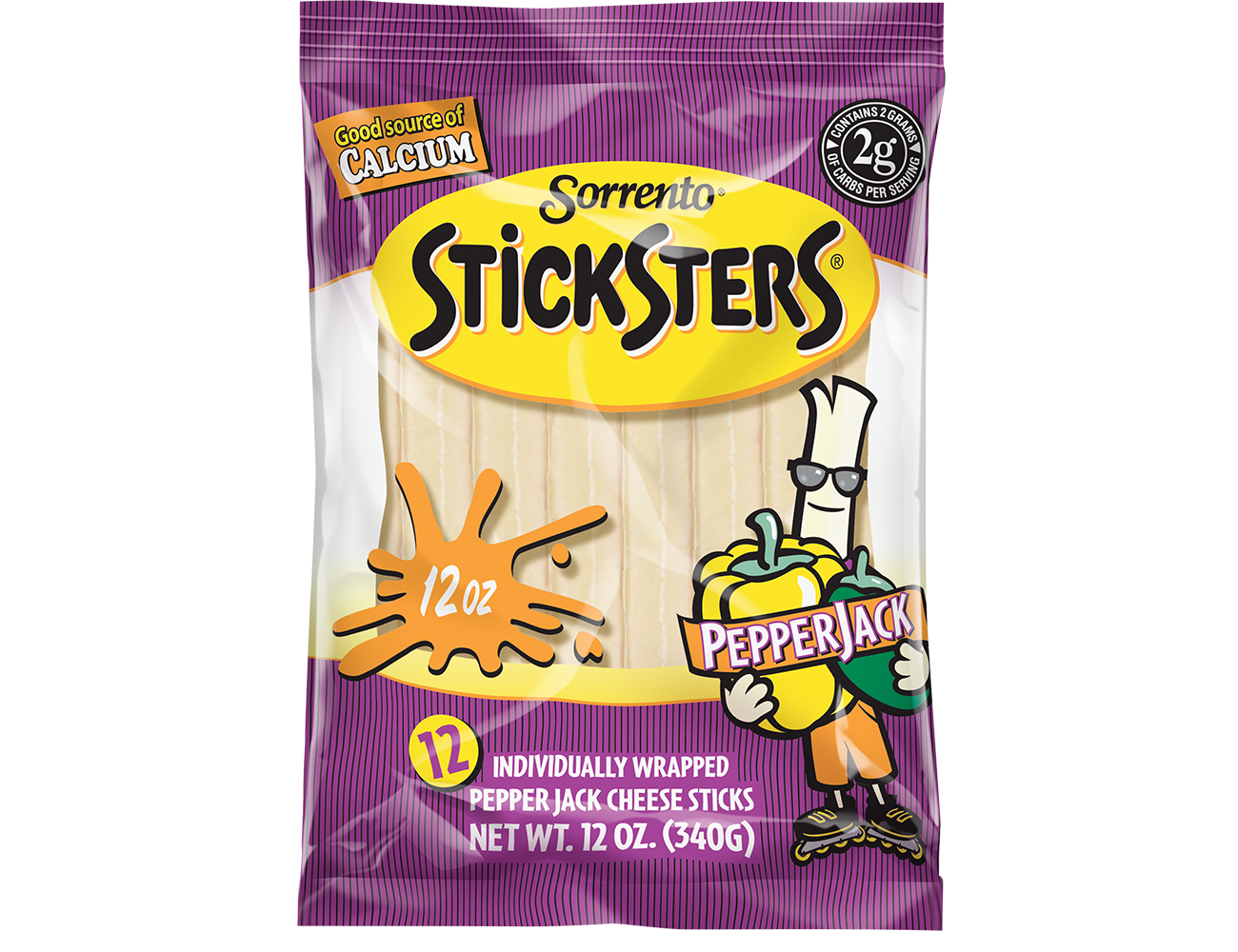 image after enhancements of cheesestick package