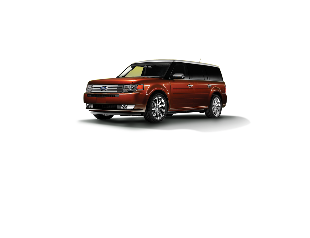image before enhancements of Ford Escape vehicle