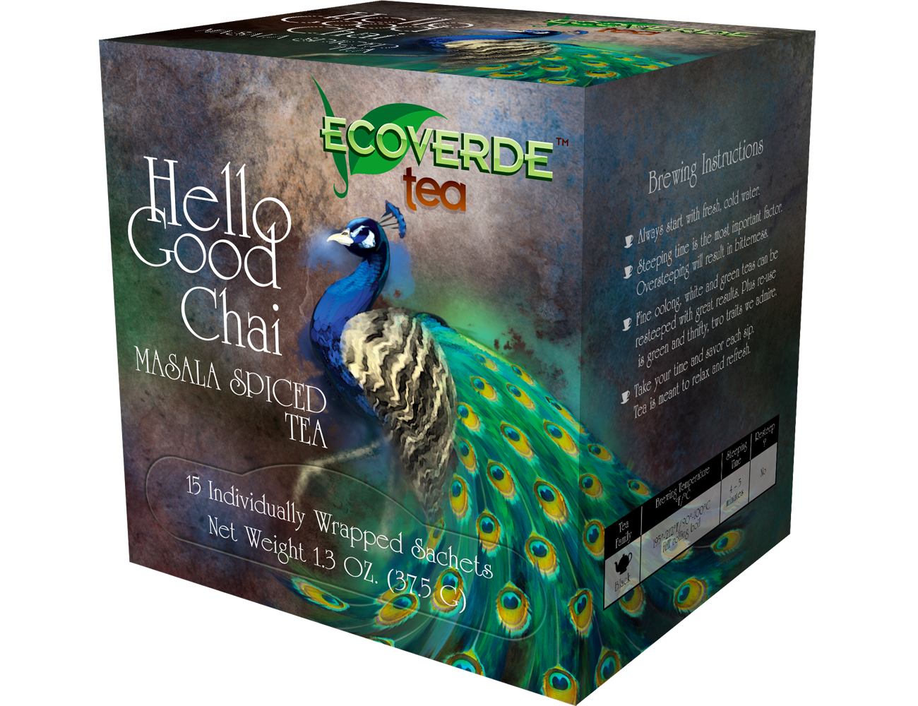Image of Ecoverde Hello Good Chai Tea box