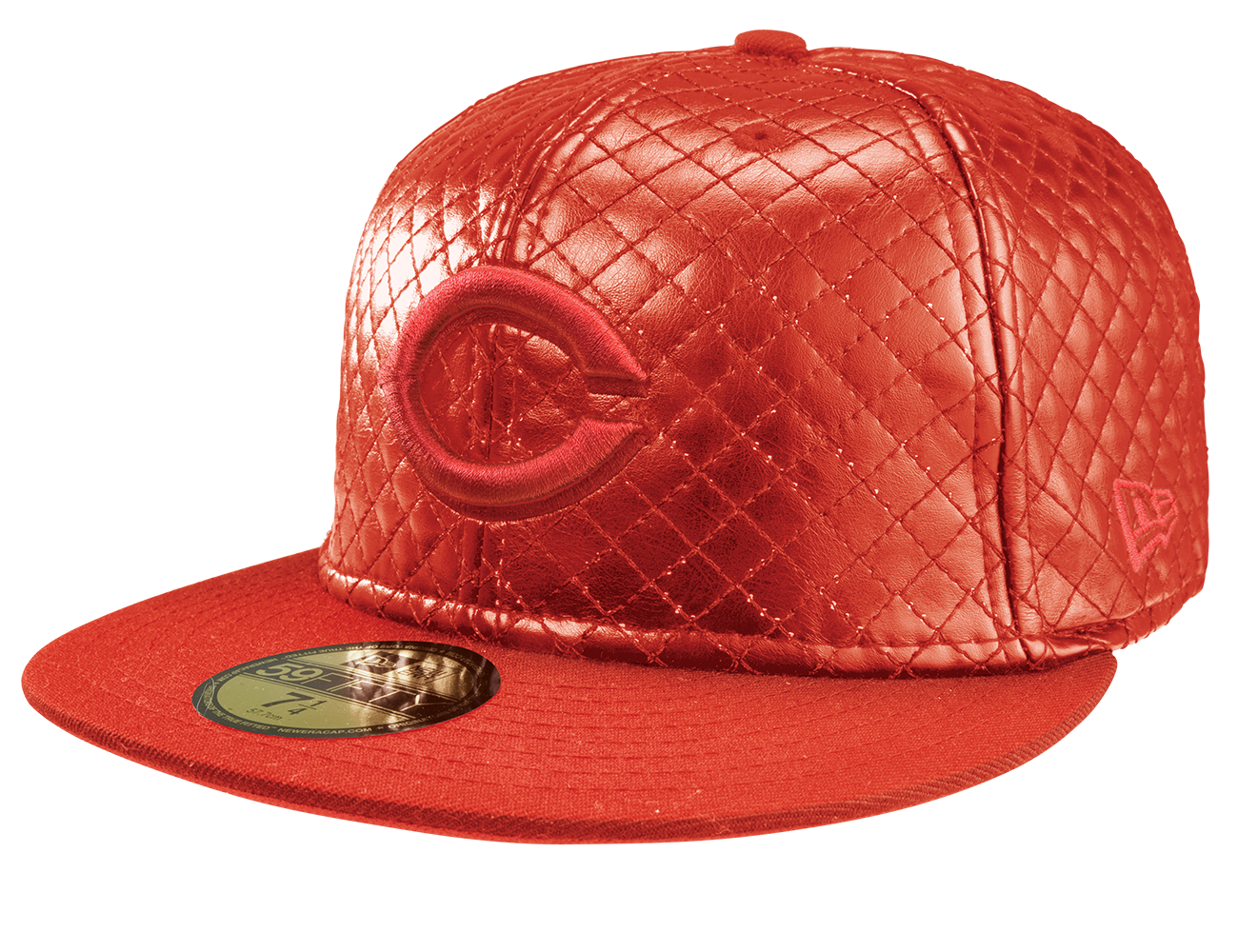 silhouetted baseball cap after color change