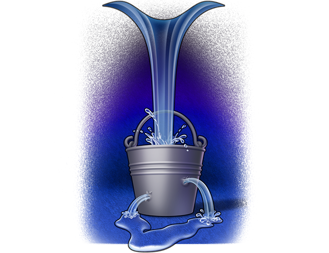 LePine Studios - Quinlan & Co.: stylized illustration representing futile activities