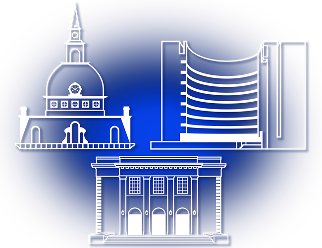 LePine Studios - SUNY Fredonia Graphic Dept.: sample of campus buildings for directory