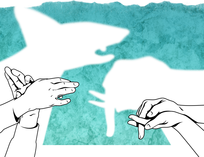 LePine Studios - Schutte & Co.: hand shadows graphic