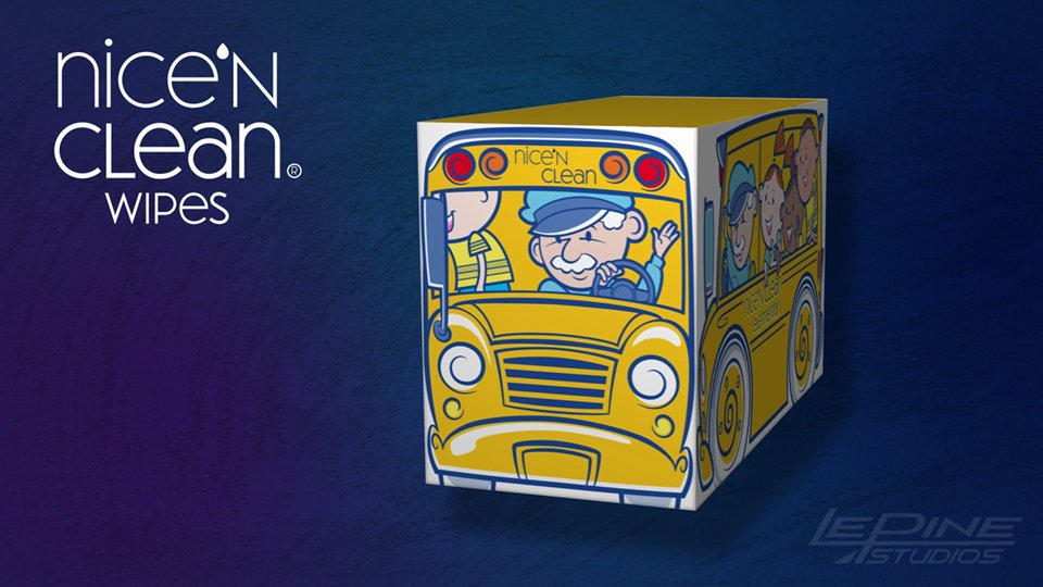 Thumbnail for Nice -n- Clean Wipes promotional video